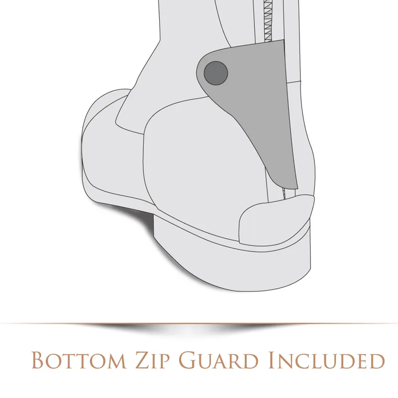 DeNiro S3312 Riding Boots Unisex in Tall Height in Black-3